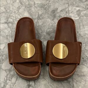 Tory Burch Patos slide sandals women’s 8.5